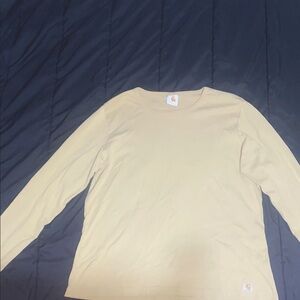 Carhartt Beige Long Sleeve Shirt